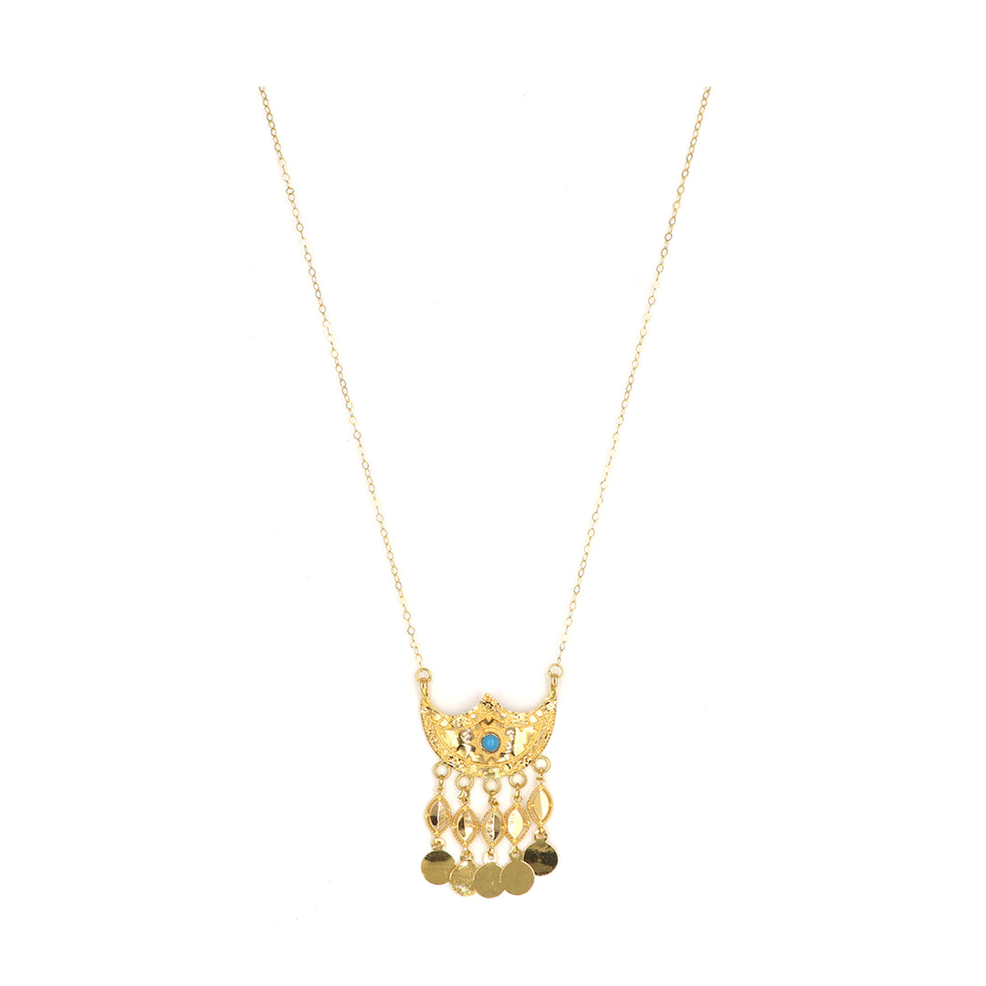 21K Gold Necklace AFN02149