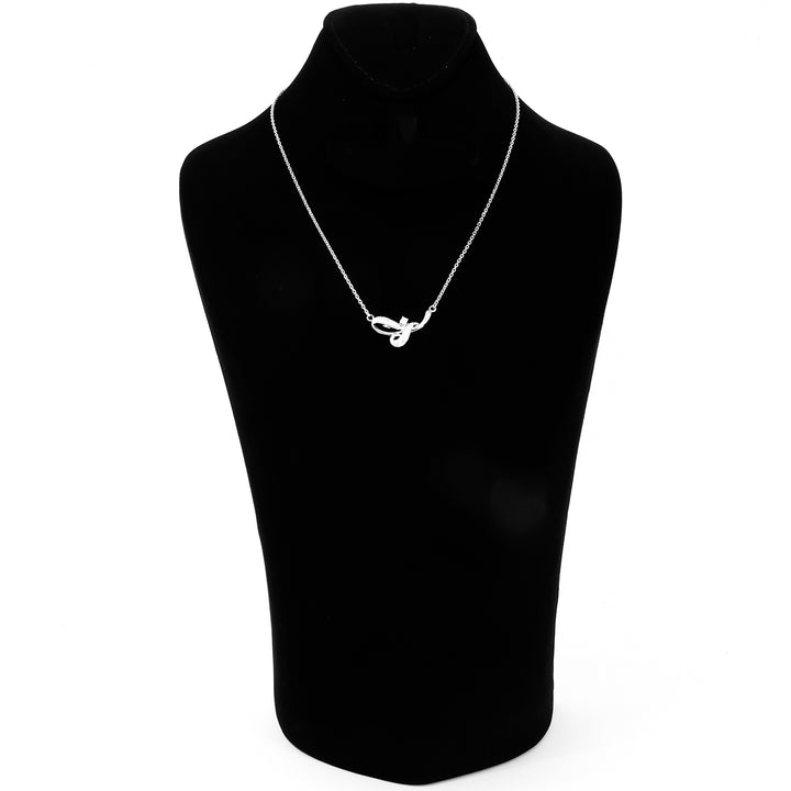 18K Gold Necklace – Interwoven Infinity Motif – Zero Making Charge