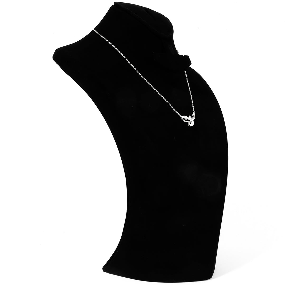 18K Gold Necklace – Interwoven Infinity Motif – Zero Making Charge