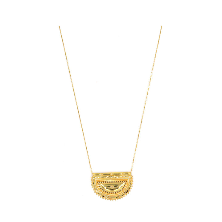 21K Gold Necklace AFN02237
