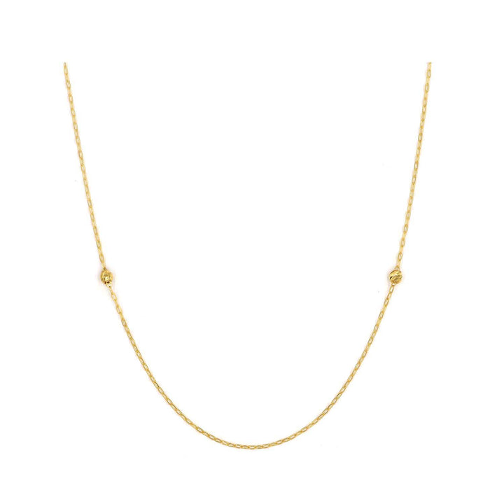 21K Gold Necklace AFN02393