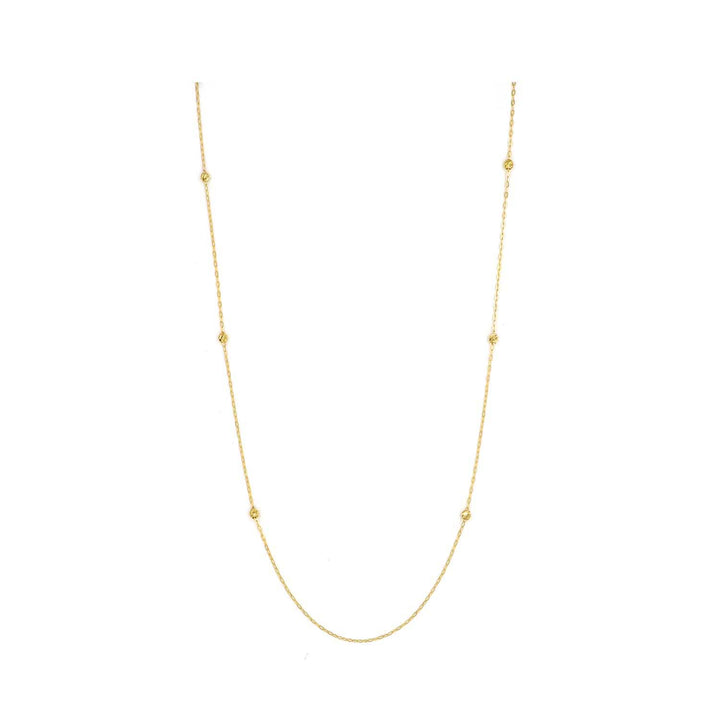 21K Gold Necklace AFN02393