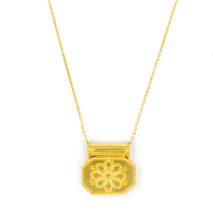 21K Gold Necklace AFN02569