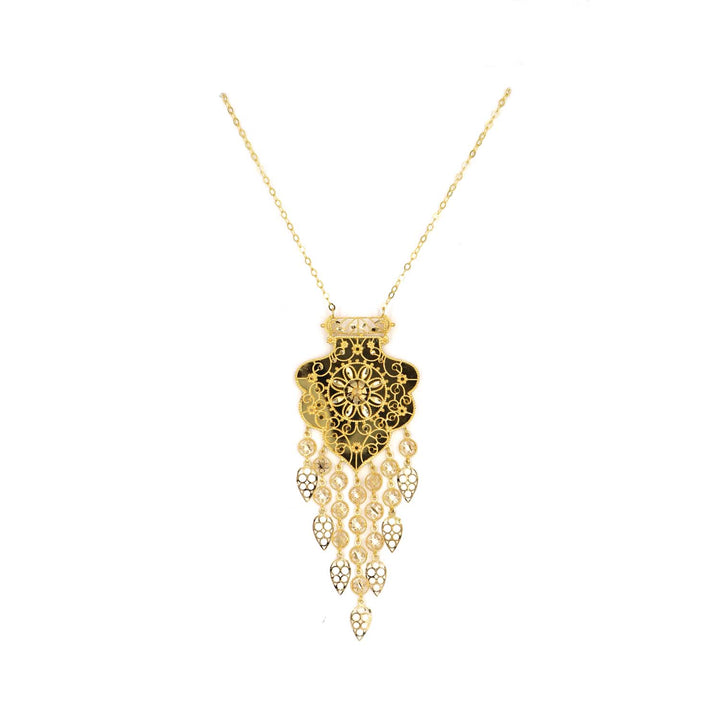 21K Gold Necklace AFN02570