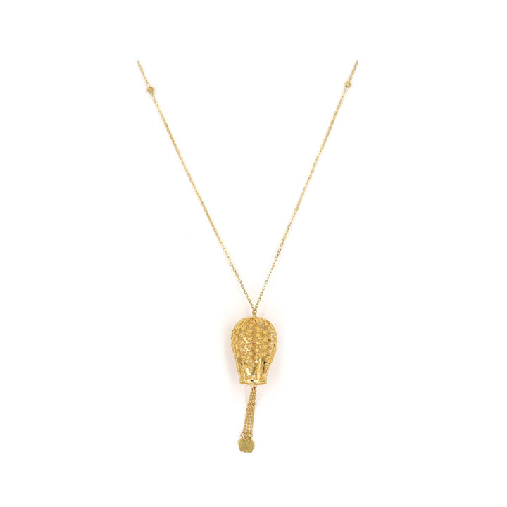 21K Gold Necklace AFN02571