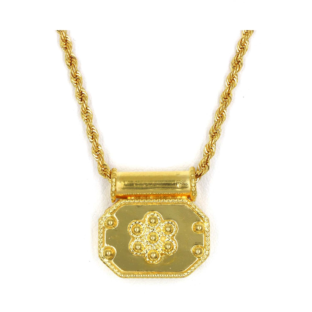 21K Gold Necklace AFN02577