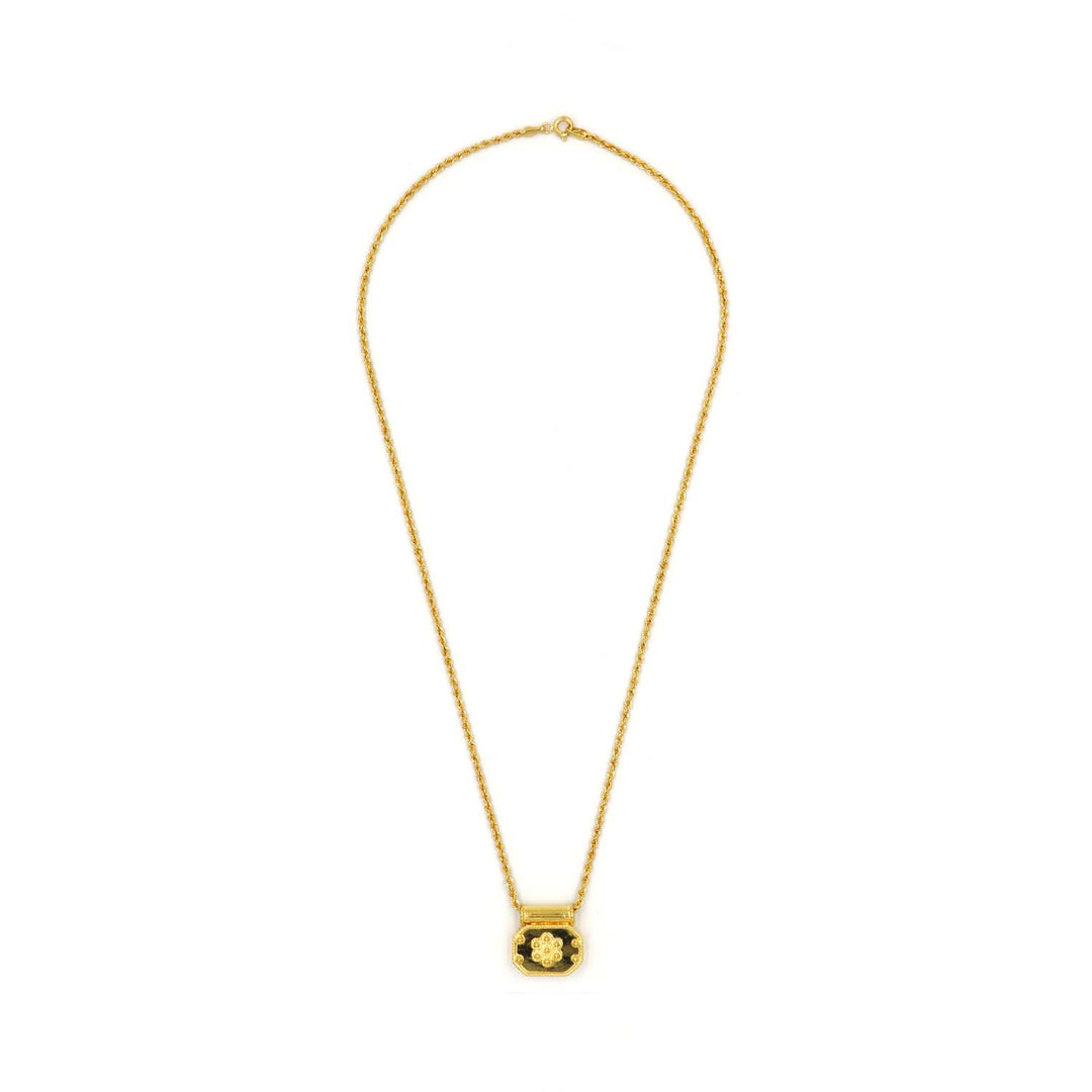 21K Gold Necklace AFN02577