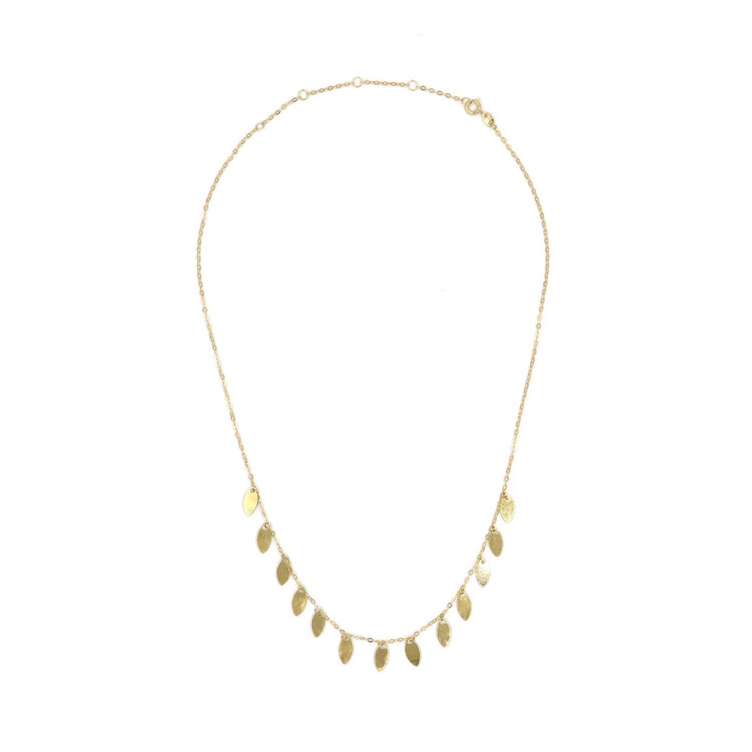 18K Gold Necklace AFN02581