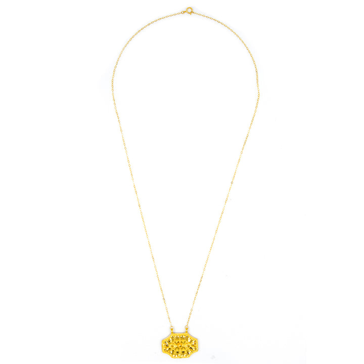 21K Gold Necklace AFN02629