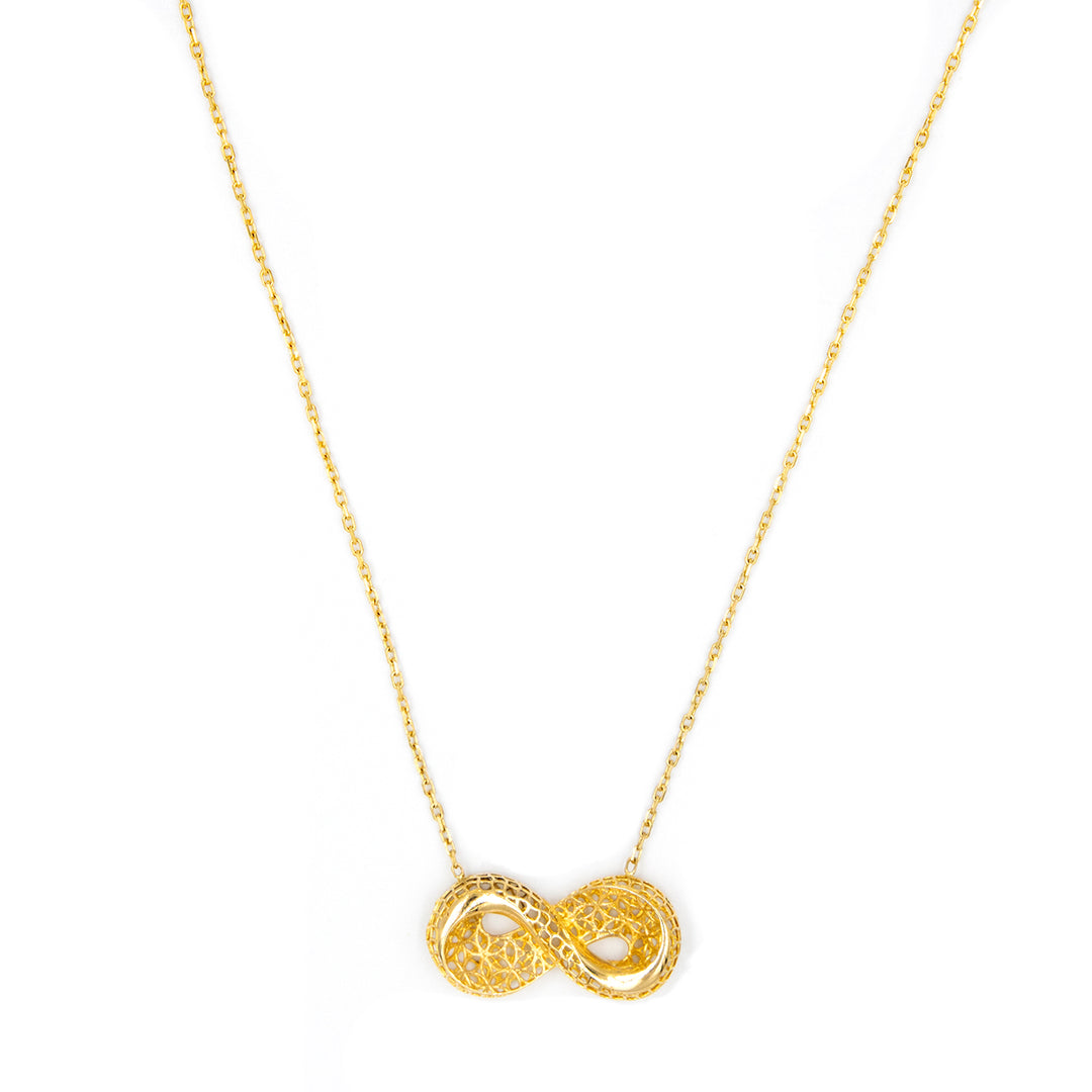 21K Gold Necklace AFN02977