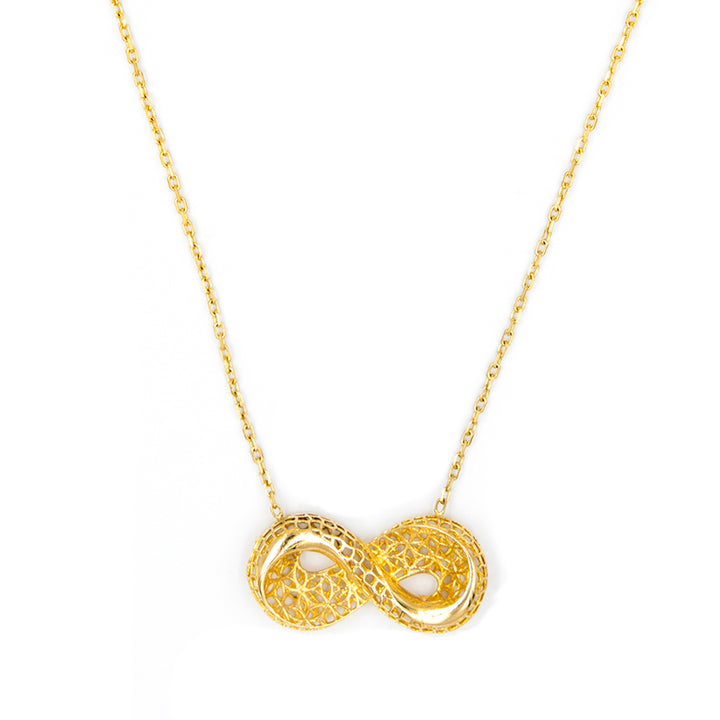 21K Gold Necklace AFN02977