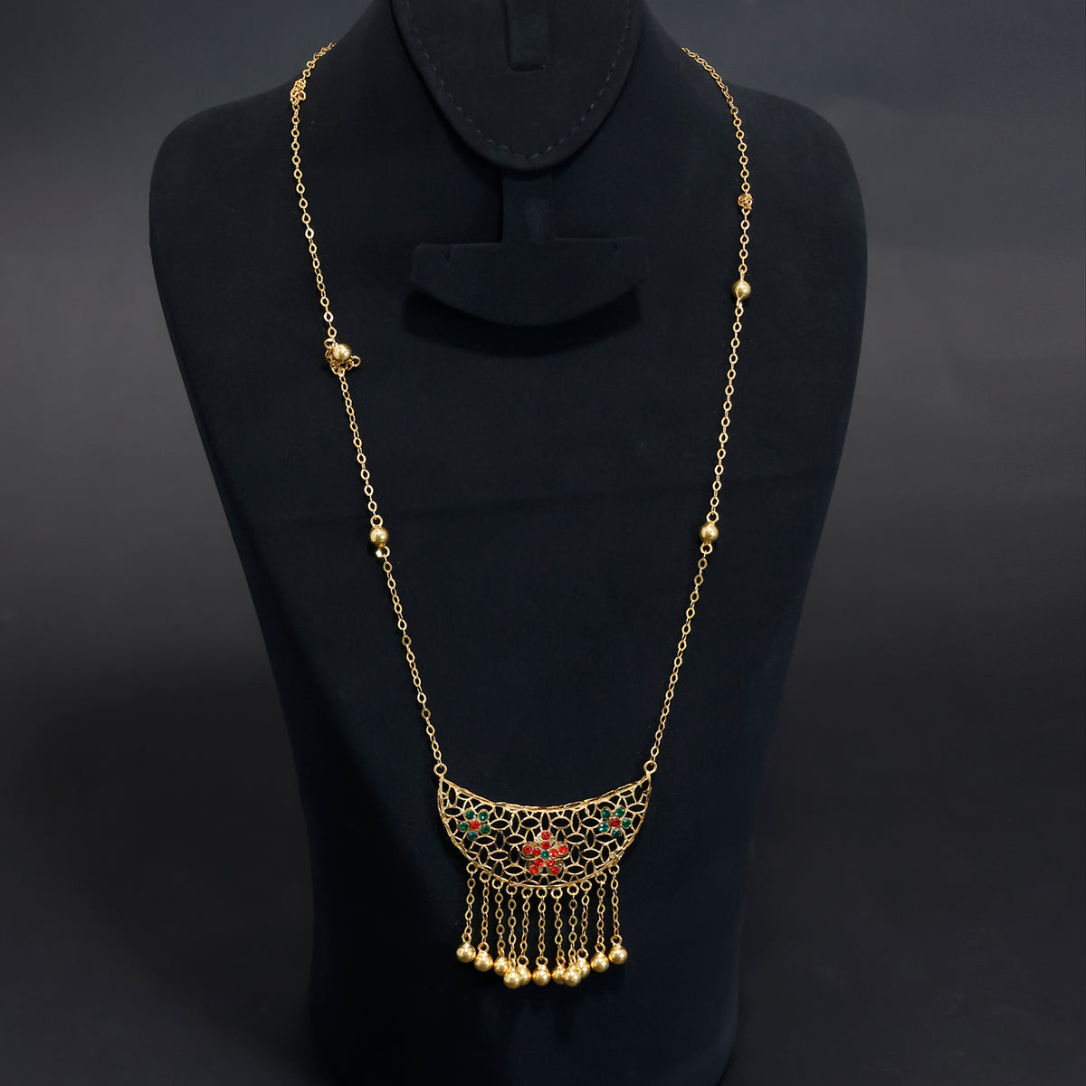 21K Gold Necklace – Classic Traditional Design – Main View