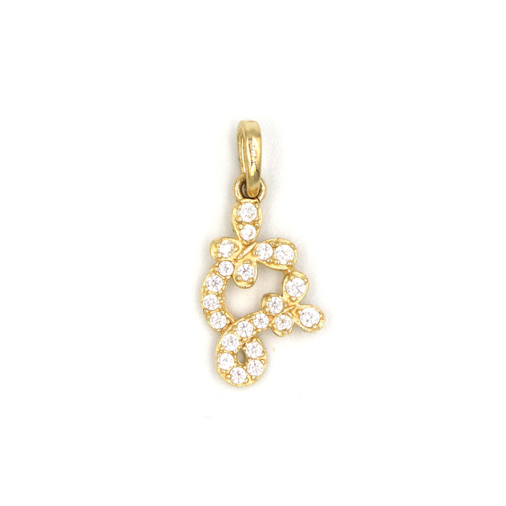 18K Gold Pendant AFP02163