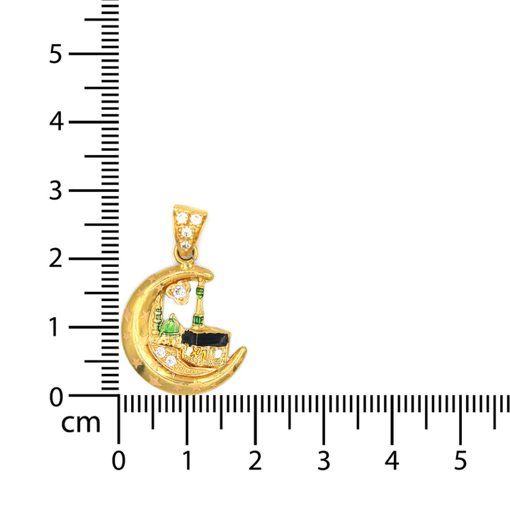 21K Gold Pendant AFP02172