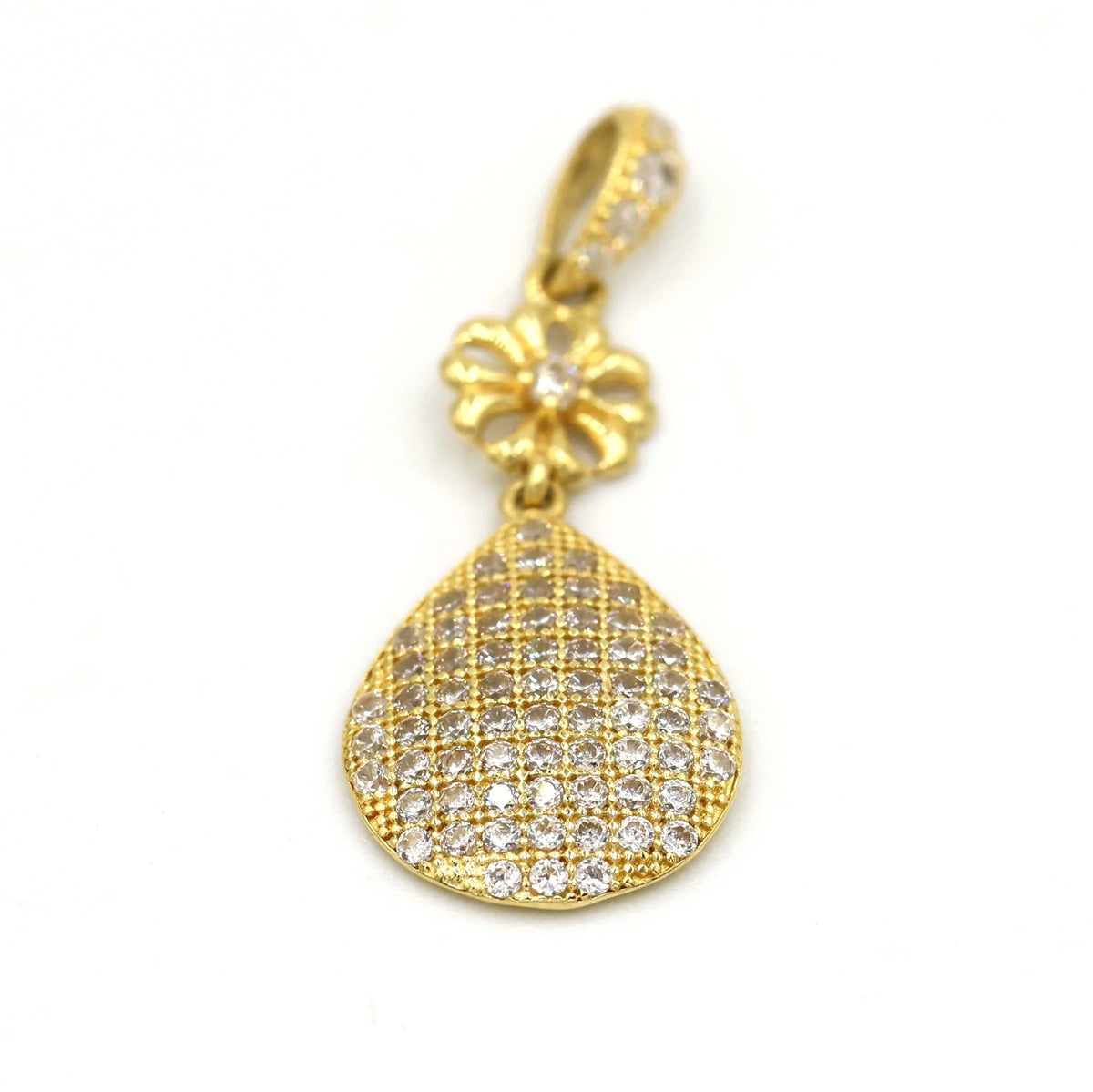 18K Gold Waterdrop Pendant  - AL FANAN