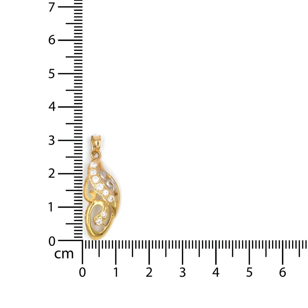21K Gold Pendant AFP03025