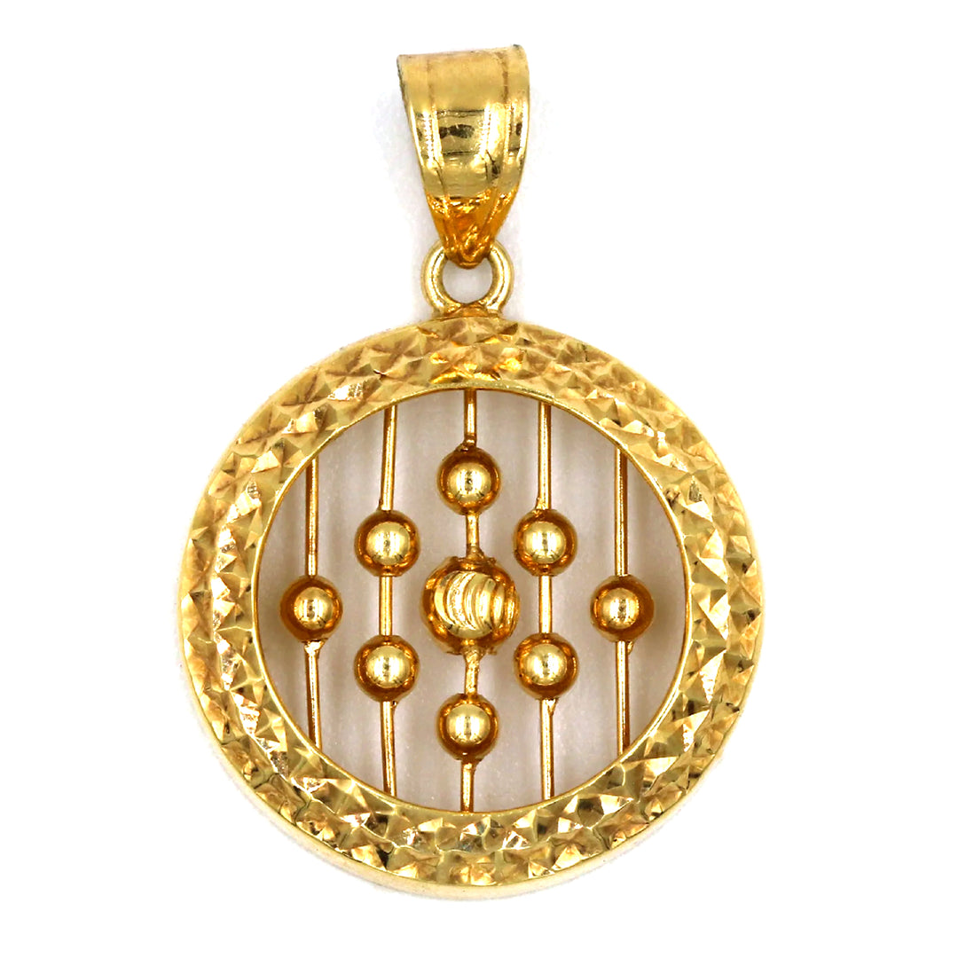 18K Gold Pendant AFP02579