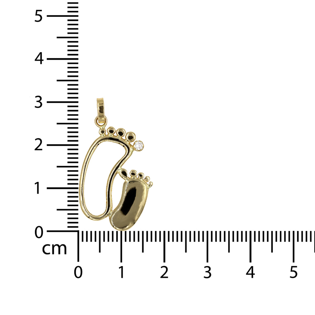 18K Gold Pendant For Mother AFP03771
