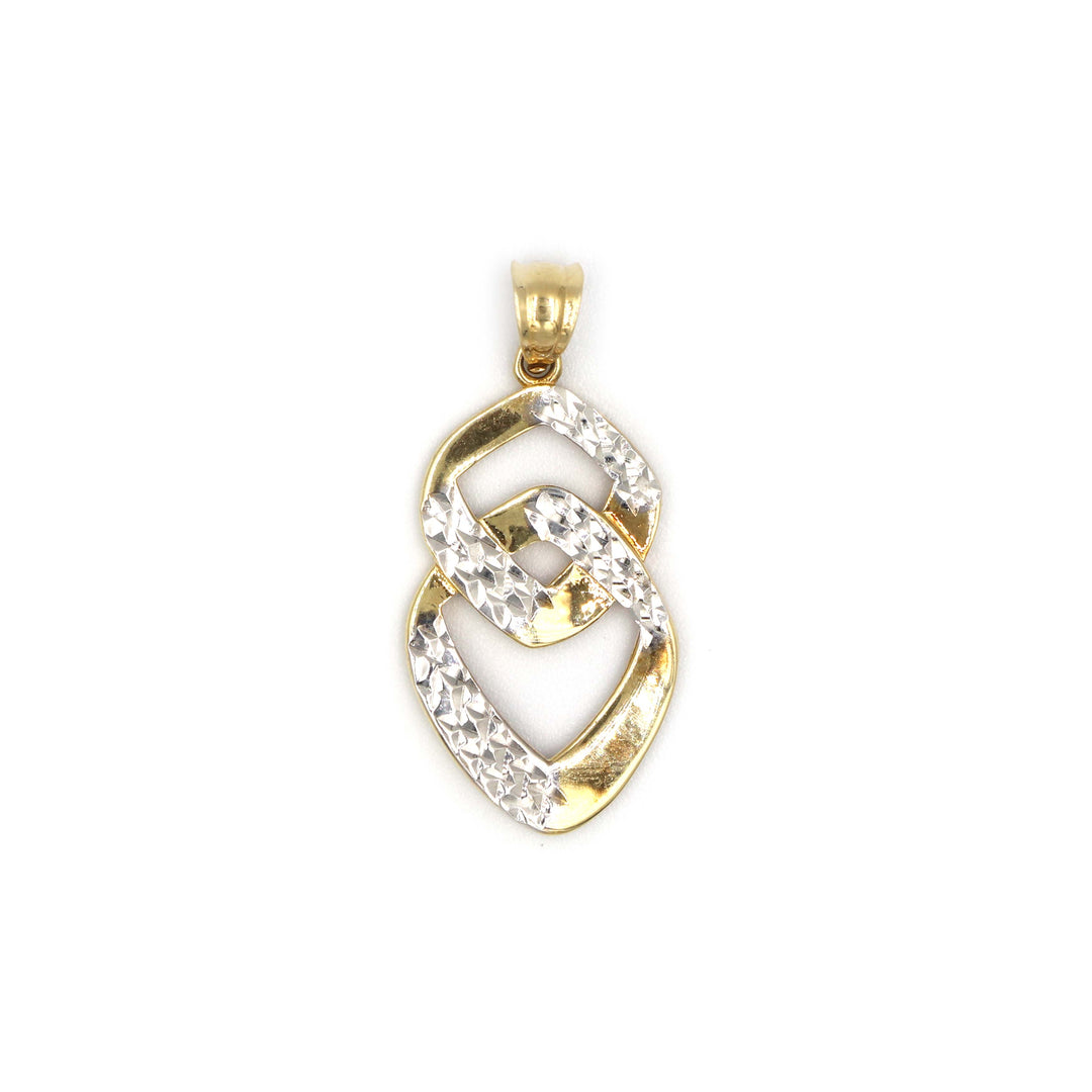 18K Gold Pendant Without Making Charge AFP03801