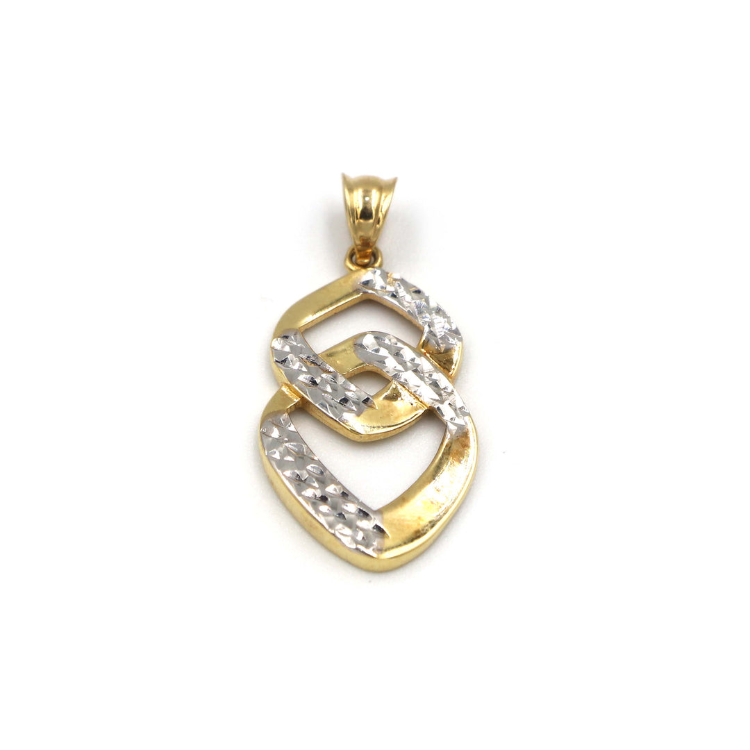 18K Gold Pendant Without Making Charge AFP03801