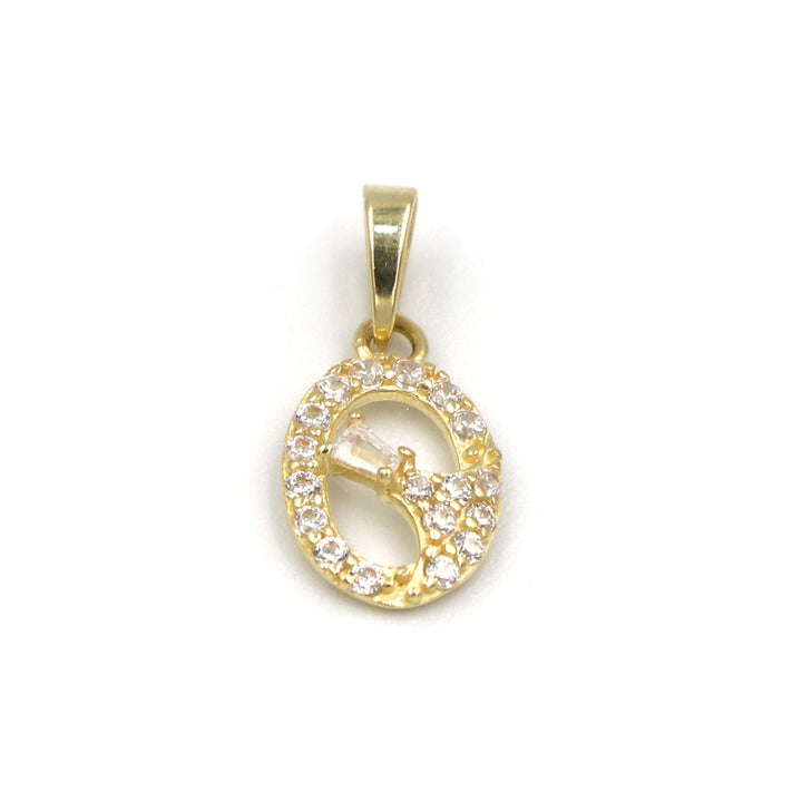 18K Gold Pendant Without Making Charge AFP03804