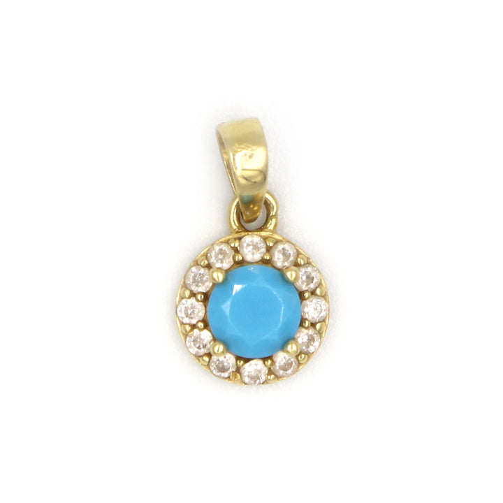 18K Gold Pendant Without Making Charge AFP03808
