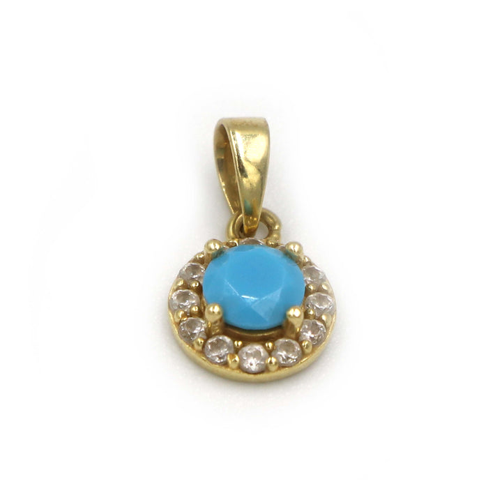 18K Gold Pendant Without Making Charge AFP03808