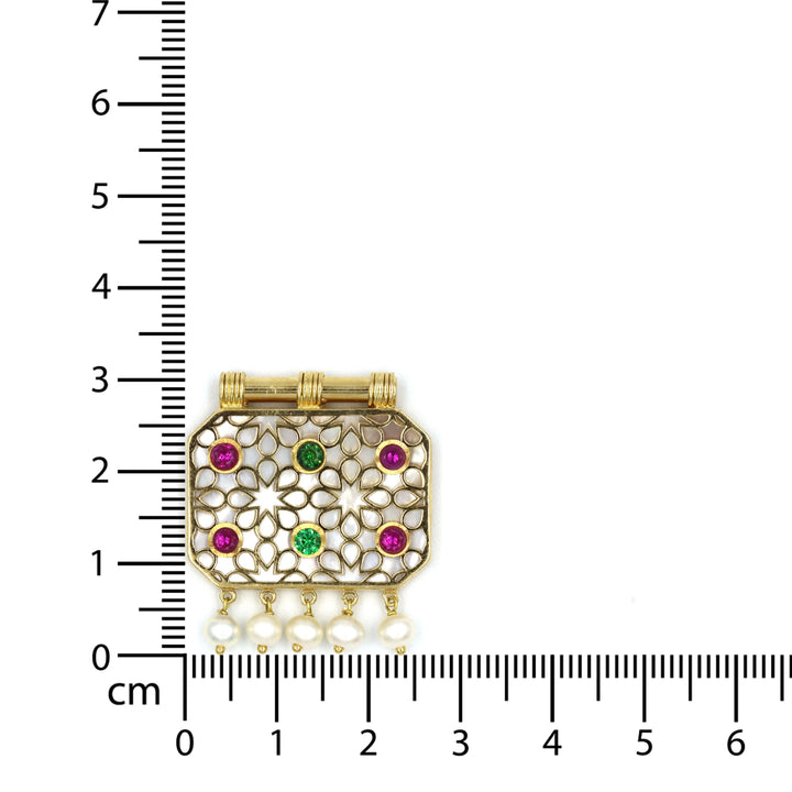 18K Gold Pendant AFP03829
