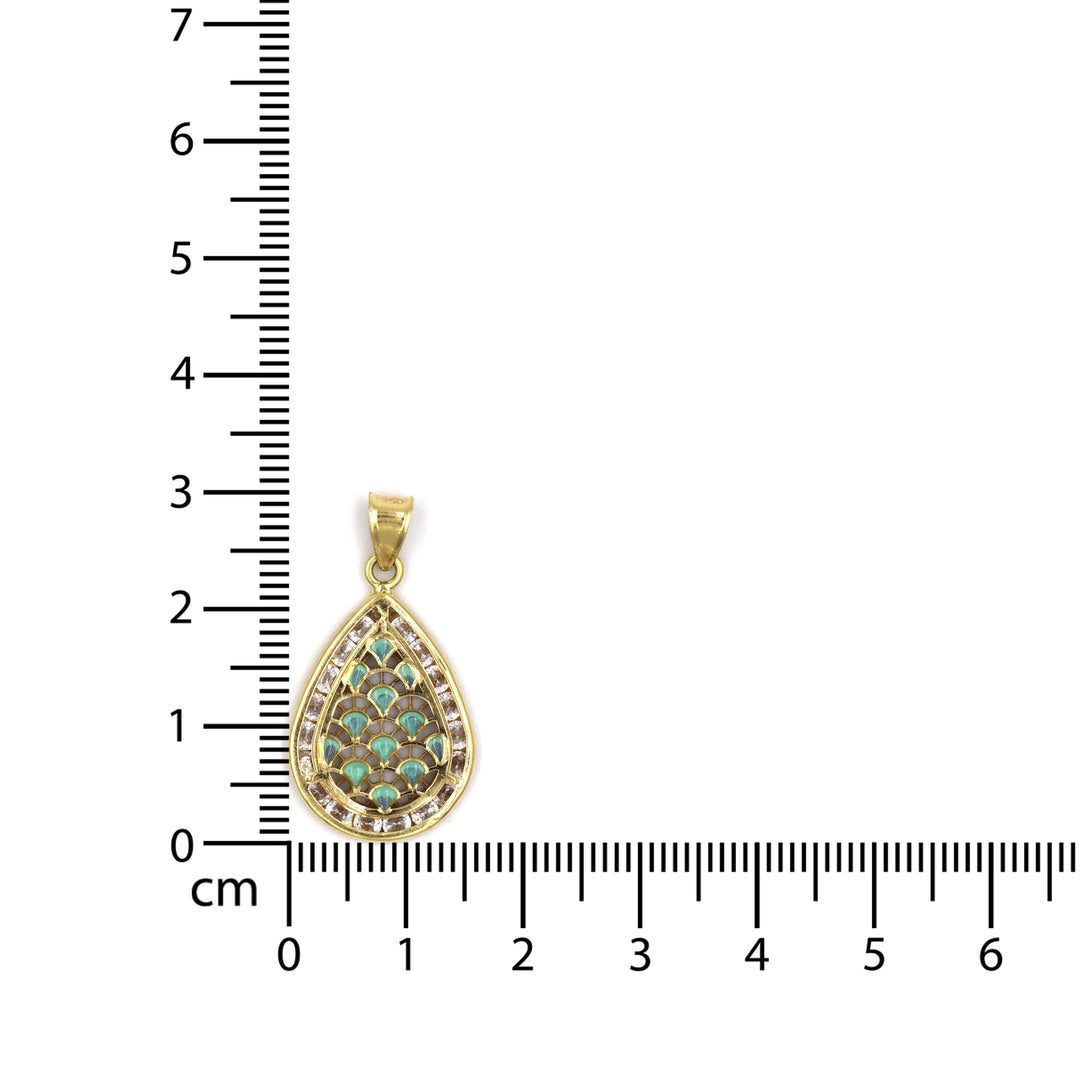18K Gold Pendant AFP03830