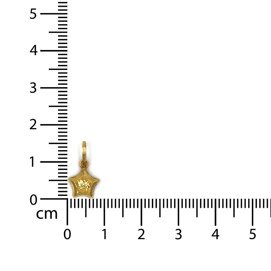 18K Gold Pendant AFP03849