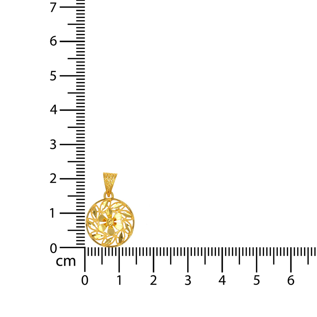 22K Gold Pendant AFP04091