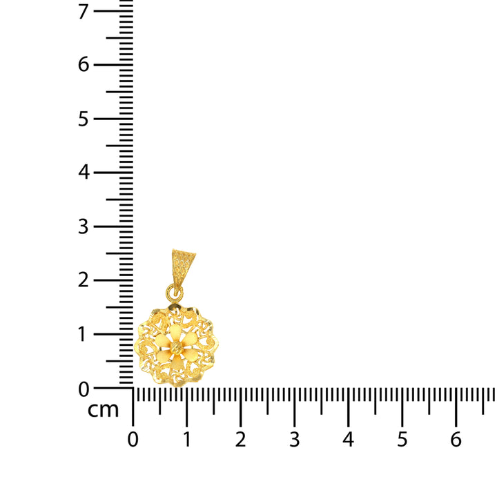 22K Gold Pendant AFP04101