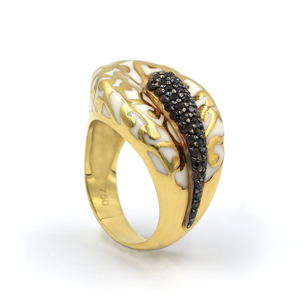 18K Gold Ring No Making Charge AFR03278