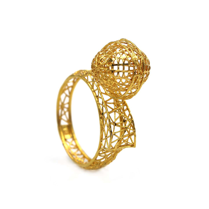 21K Gold Ring AFR05068