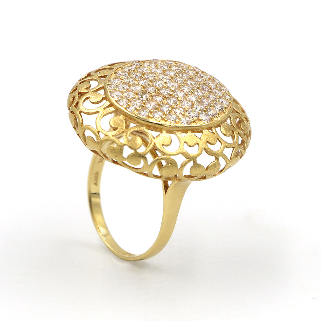 18K Gold Ring No Making Charge AFR06422