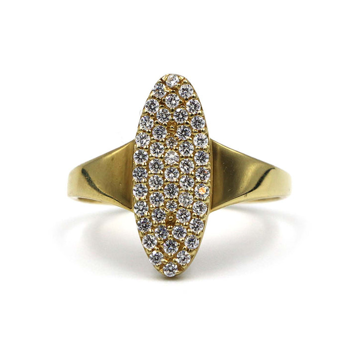 18K Gold Ring Without Making Charge AFR07270