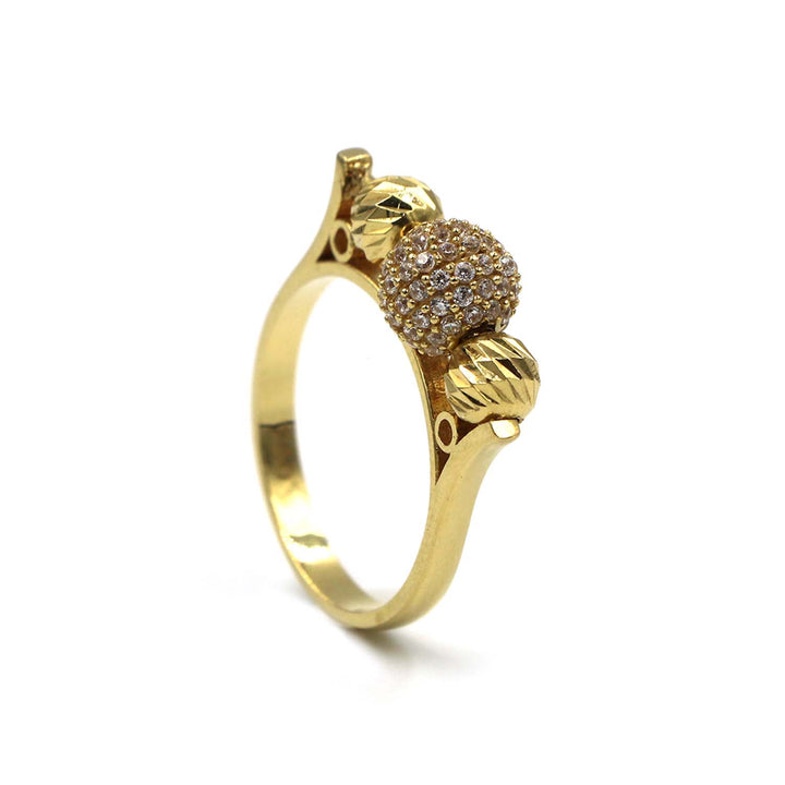 18K Gold Ring Without Making Charge AFR07289