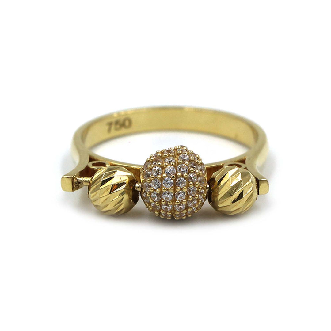 18K Gold Ring Without Making Charge AFR07289