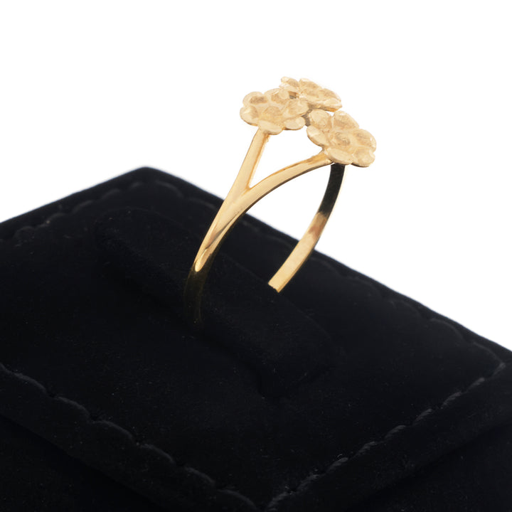 18K Gold Curb Link Ring