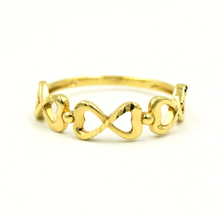 Gorgeous 18K Gold Infinity Ring AFR07798