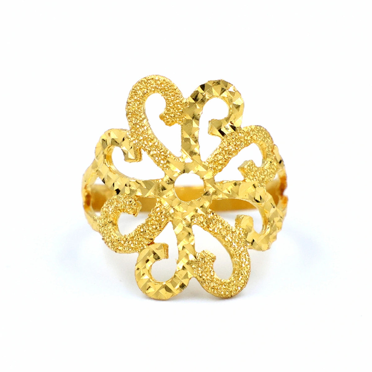 Artisan Floral Swirl خاتم - الفنان