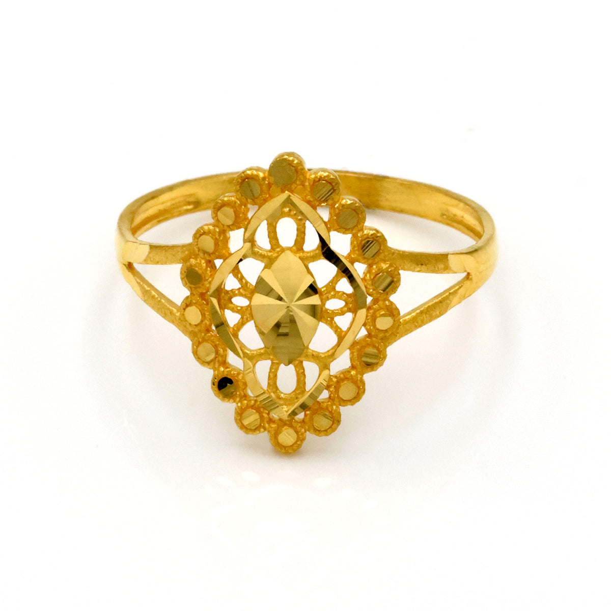 Al Fanan - 22K Gold Openwork Rings