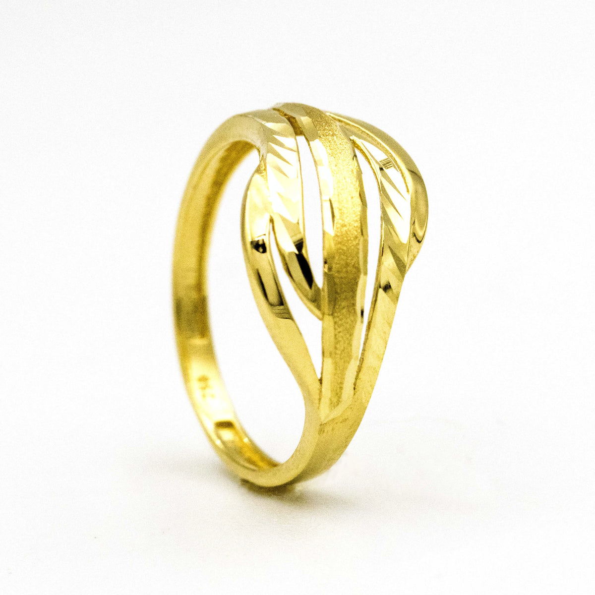 Stylish 18K أنيق ذهب خاتم - الفنان