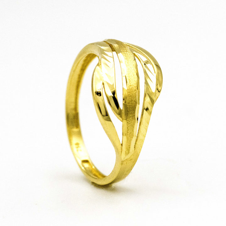 Stylish 18K أنيق ذهب خاتم - الفنان