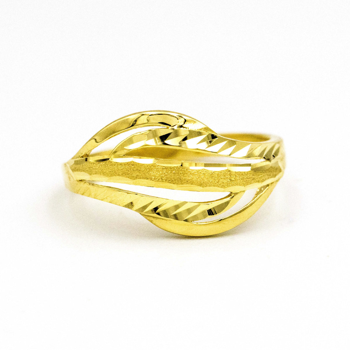 Stylish 18K أنيق ذهب خاتم - الفنان