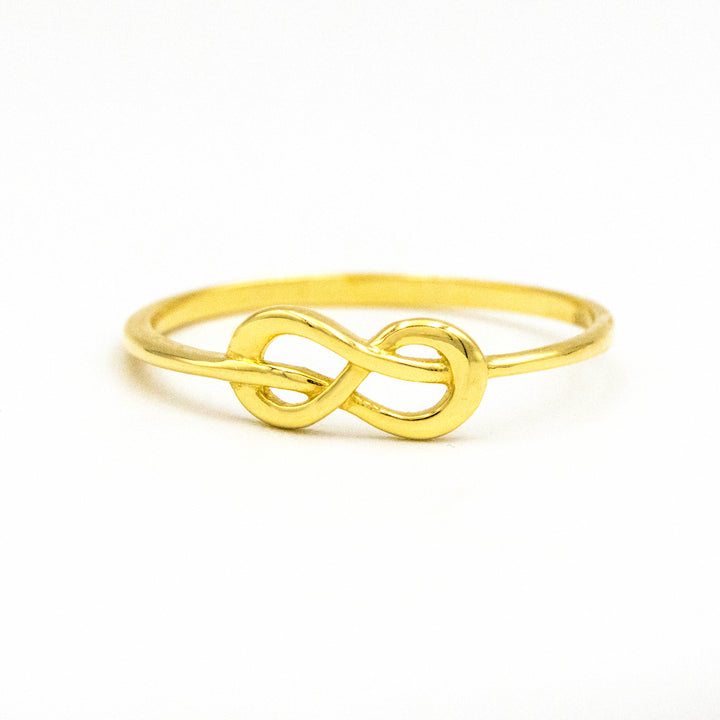 Gorgeous 18K Gold Infinity Ring AFR09003