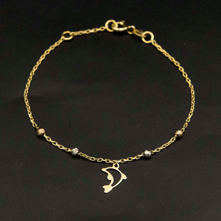 18K Gold Bracelet Zero Making Charges AFZM00487