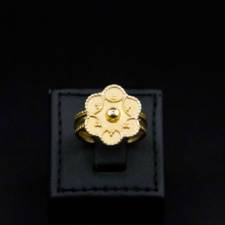 21K Gold Ring Zero Making Charges AFZM00494