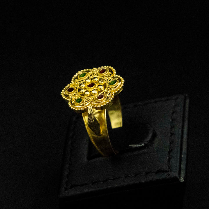 21K Gold Ring Zero Making Charges AFZM00495