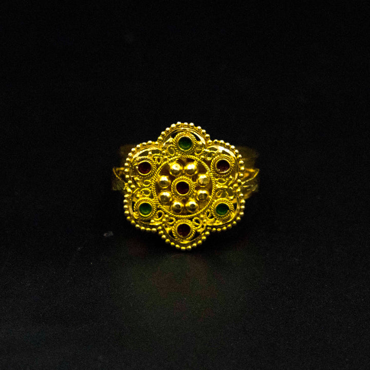 21K Gold Ring Zero Making Charges AFZM00495